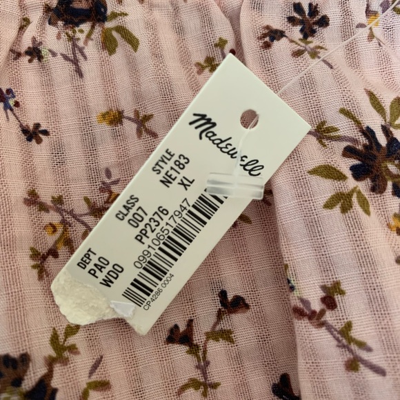 Madewell Sophia Top in Bouquet Floral XL - Picture 3 of 3